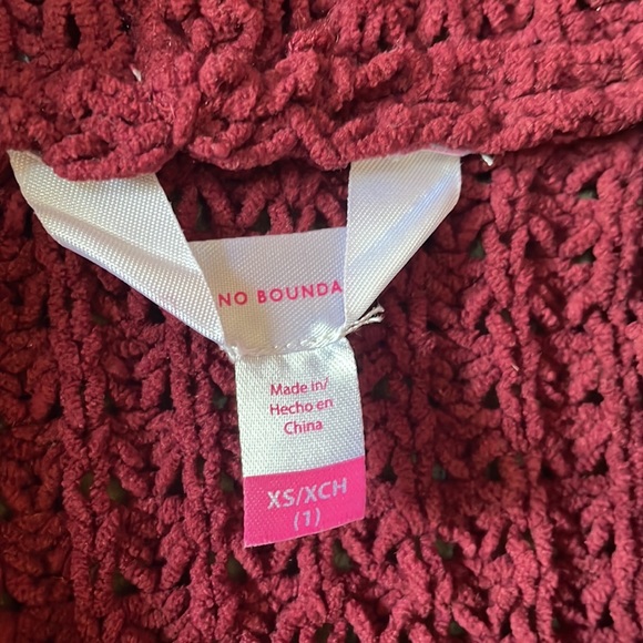 + nwot +  NO BOUNDARIES Waffle Knit Sweater - Picture 5 of 6